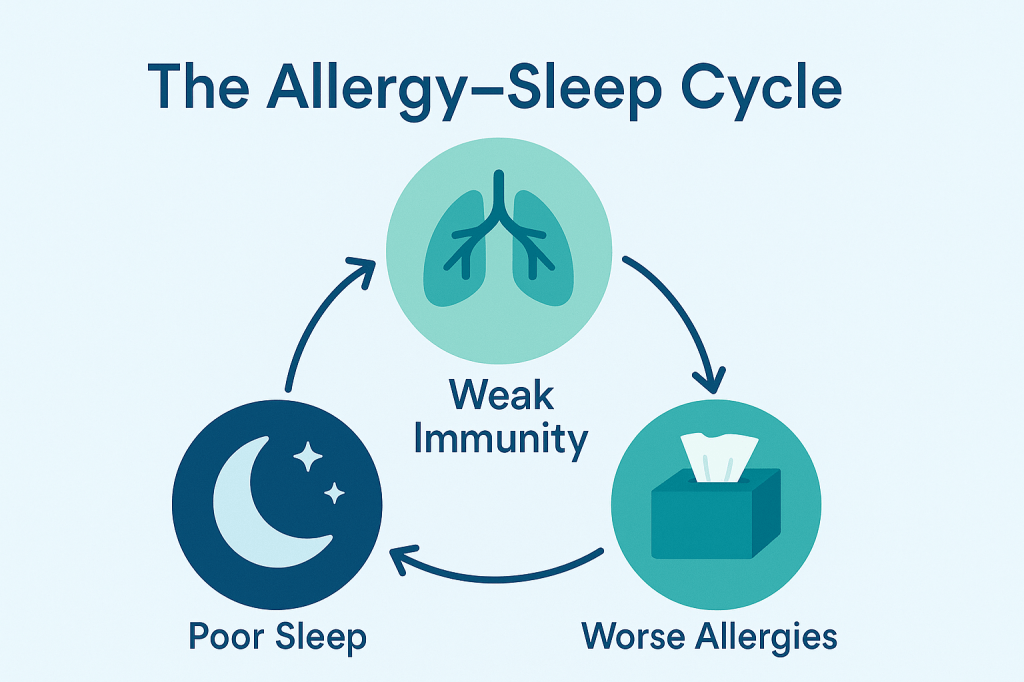 Sleep allergy cycle