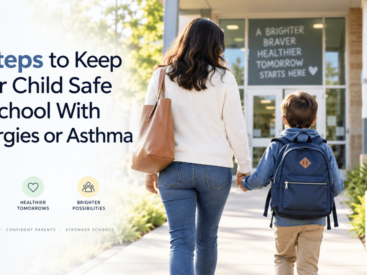 7 Steps to Keep Your Child Safe at School With Allergies or&nbsp;Asthma